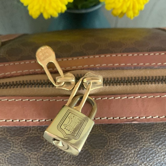 Celine Macadam Blason Travel Boston Weekender Bag - Picture 7 of 16